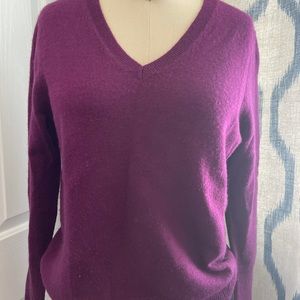 💯 cashmere sweater Large